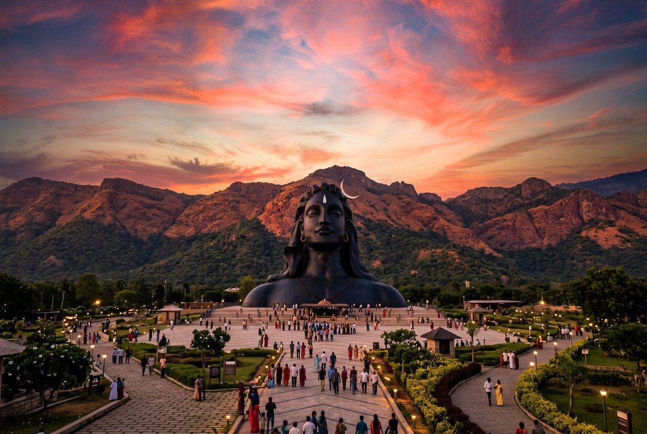 Coimbatore Tempo Traveller destination city