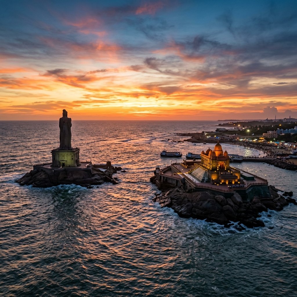 Kanyakumari Tempo Traveller destination city