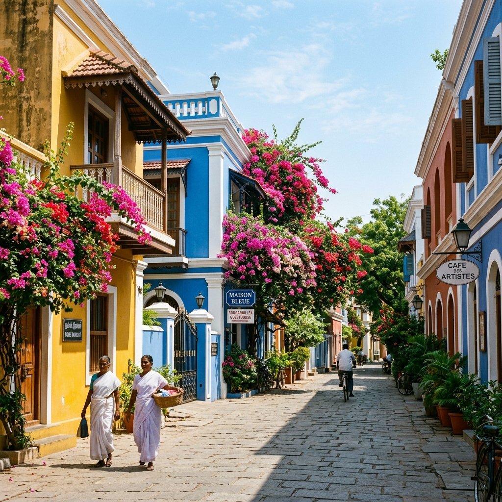 Pondicherry Tempo Traveller destination city