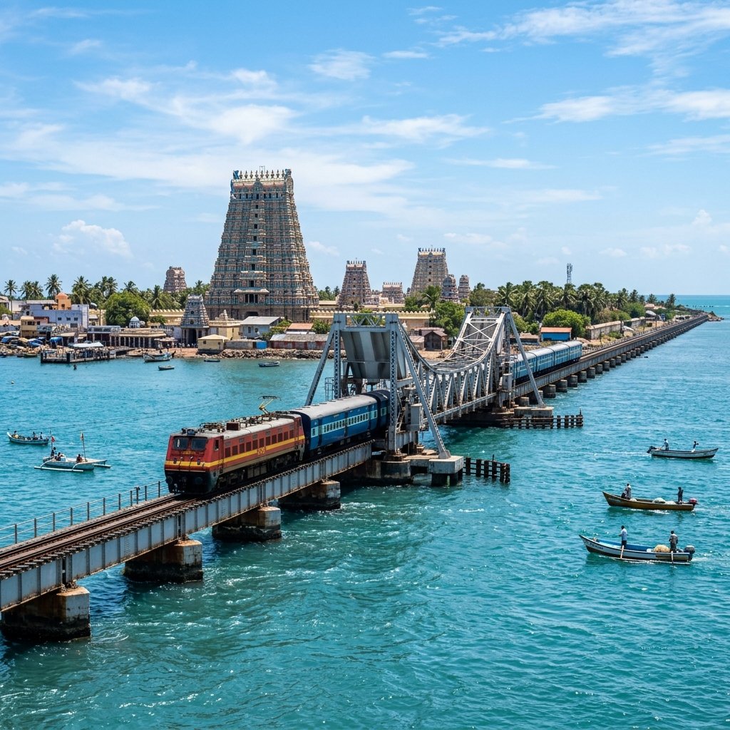 Rameswaram Tempo Traveller destination city